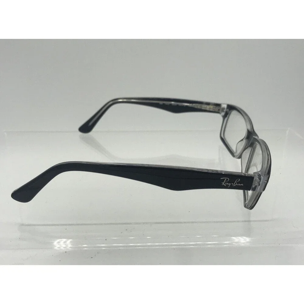 Ray-Ban Black on Transparent Eyeglass Frames 1530 3529 48-16 125 Teen Sz (11-13)